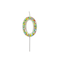 12 Pack: Confetti Number Birthday Candle by Celebrate It™